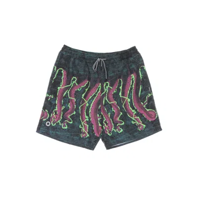 Octopus Shake Boardshort Men's Bermuda Shorts Black