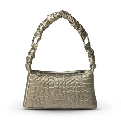 Odd End Studio Women's Silver / Neutrals Ring Shoulder Bag - Silver Beige In Metallic