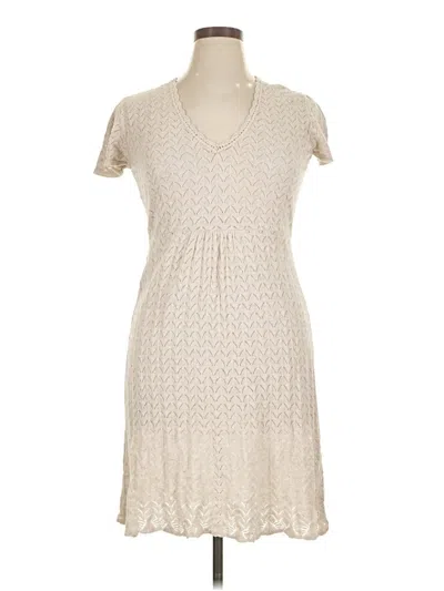 Pre-owned Odd Molly Casual Dress In White