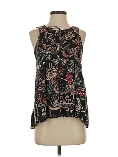 Pre-owned Odd Molly Sleeveless Blouse In Black