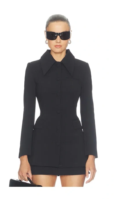 Odd Muse Structured Jacket In Black