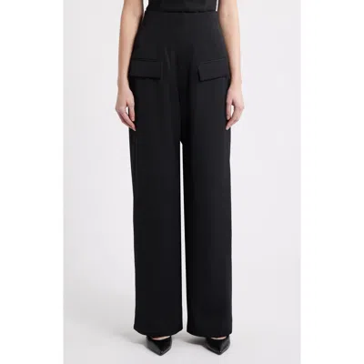 Odd Muse The Ultimate Muse High Waist Wide Leg Pants In Black