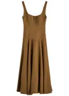 Odd Muse The Ultimate Muse Jersey Midi Dress In Olive