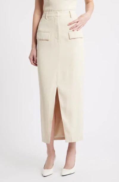 Odd Muse The Ultimate Muse Midi Trouser Skirt In Neutral