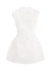 Odd Muse Ultimate Muse Stretch-crepe Mini Dress In White