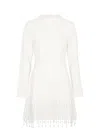 Odd Muse Ultimate Muse Embellished Mini Dress In White