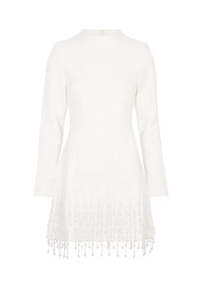 Odd Muse Ultimate Muse Embellished Mini Dress In White