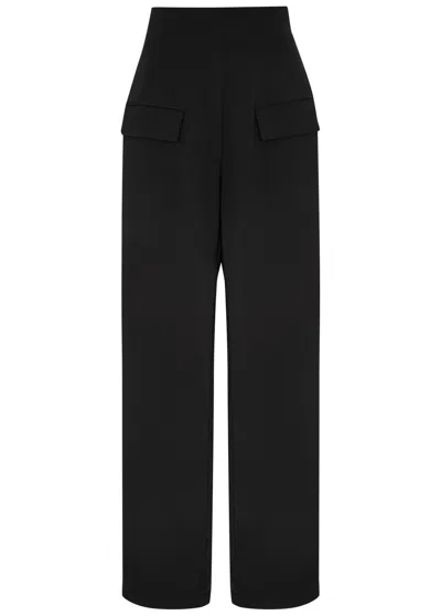 Odd Muse Ultimate Muse Wide-leg Trousers In Black