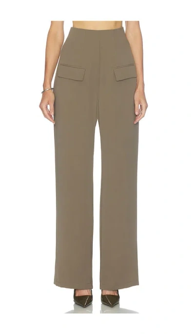 Odd Muse Wide Leg Trousers In Brown
