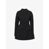Odd Muse The Ultimate Muse Split Sleeve Minidress With Pockets In Gray