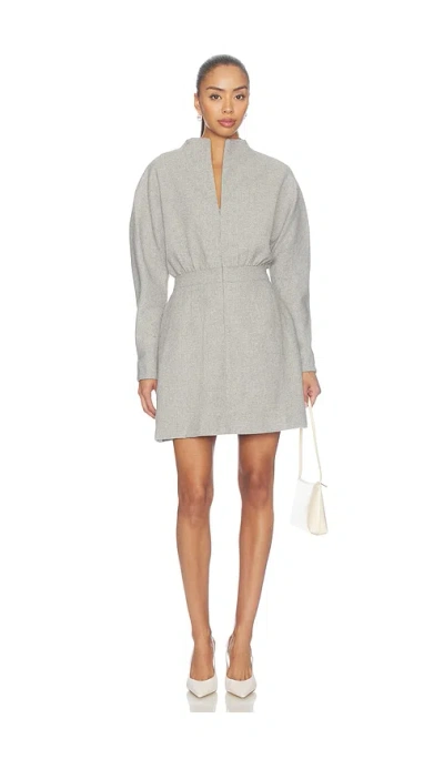 Odd Muse Wool Mix Tweed Dress In Animal Print