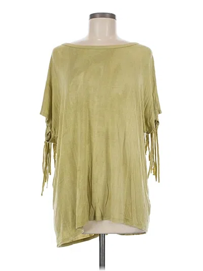 Pre-owned Oddi 3/4 Sleeve T-shirt In Green
