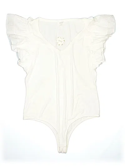 Pre-owned Oddi Bodysuit In White