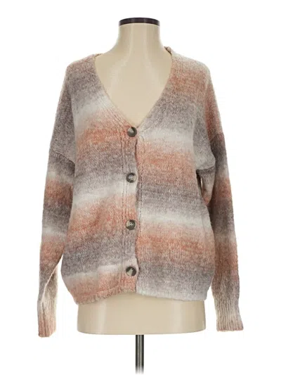 Pre-owned Oddi Cardigan Sweater In Tan