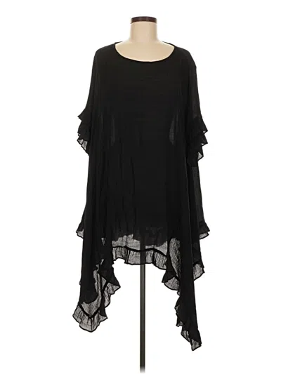 Pre-owned Oddi Casual Dress In Black