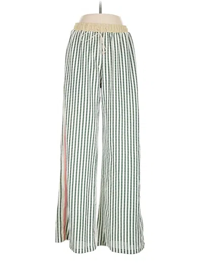 Pre-owned Oddi Casual Pants In Green