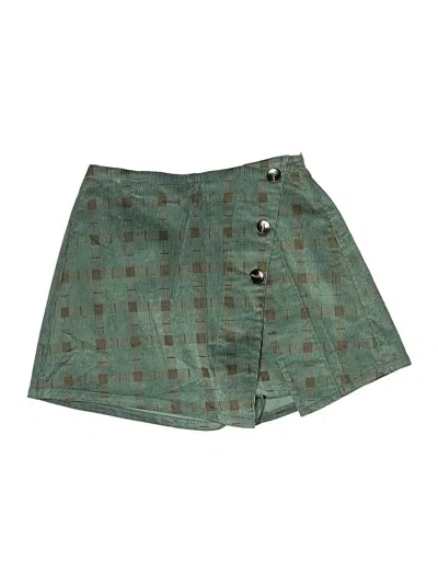 Pre-owned Oddi Casual Skirt In Green