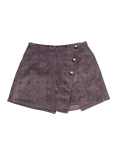 Pre-owned Oddi Casual Skirt In Purple