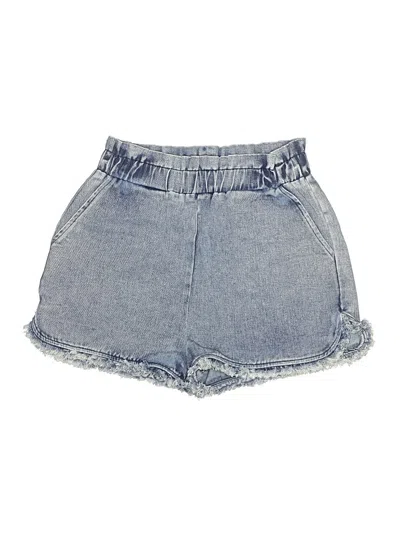 Pre-owned Oddi Denim Shorts In Blue
