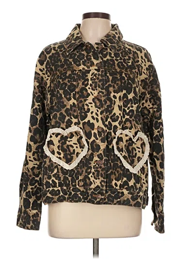 Pre-owned Oddi Jacket In Gold