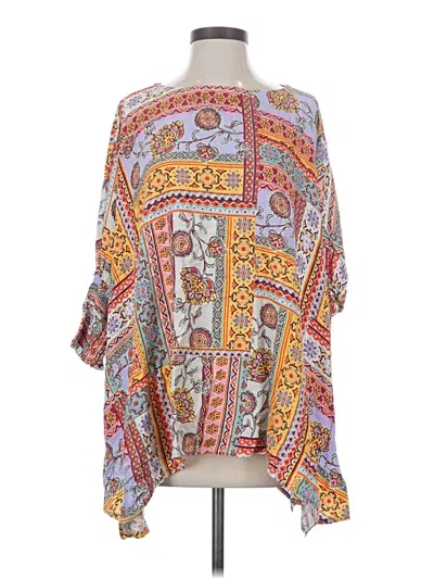 Pre-owned Oddi Kimono In Gray