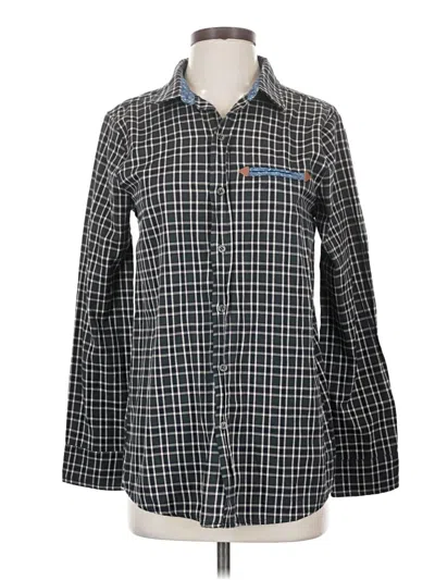 Pre-owned Oddi Long Sleeve Button Down Shirt In Gray