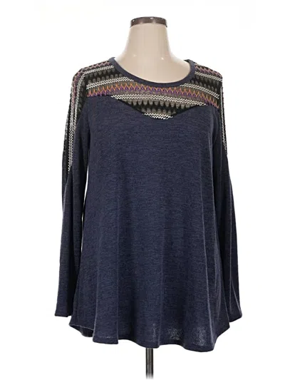 Pre-owned Oddi Pullover Sweater In Blue