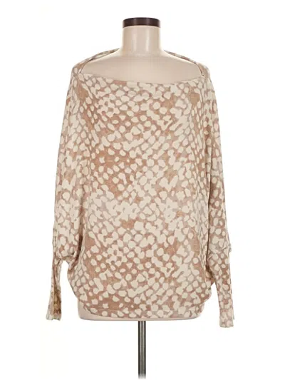 Pre-owned Oddi Pullover Sweater In Tan