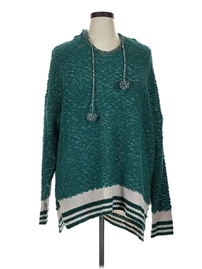 Pre-owned Oddi Pullover Sweater In Teal
