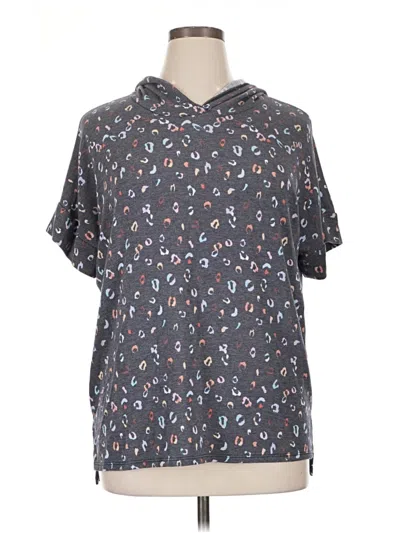 Pre-owned Oddi Short Sleeve T-shirt In Gray
