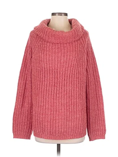 Pre-owned Oddi Turtleneck Sweater In Pink