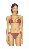 Oddli Bikini Top In Multi