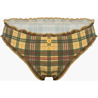 Oddli Bloomer Bikini Bottom In Multi