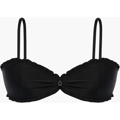 Oddli Bralette Bikini Top In Multi