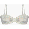 Oddli Bralette Bikini Top In Multi