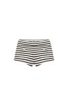 Oddli Button Mini Shorts In Multi