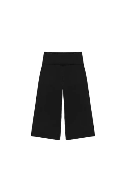 Oddli Cropped Gaucho In Black