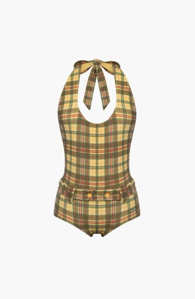 Oddli Halter One Piece In Multi