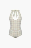 Oddli Halter One Piece In Multi