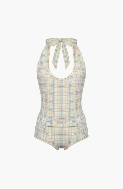 Oddli Halter One Piece In Multi