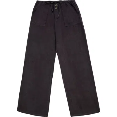 Oddli Linen Pants In Black