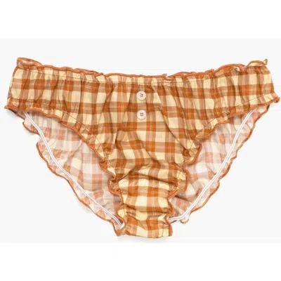 Oddli Plaid Bloomers In Multi