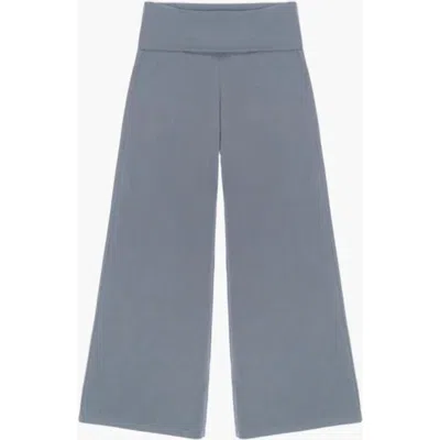 Oddli Wide Leg Pant In Blue