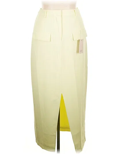 Pre-owned Oddmuse Casual Skirt In Yellow