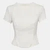 Oddmuse White Jersey The Ultimate Muse Tee In White