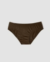 Oddobody Organic Cotton Brief In Chestnut