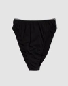 Oddobody Organic Cotton High Waisted French Cut In Midnight
