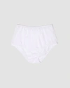 Oddobody Organic Cotton Mid-rise Brief In Chalk