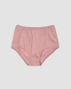 Oddobody Organic Cotton Mid-rise Brief In Mauve