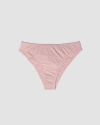 Oddobody Organic Cotton Mid-rise French Cut In Mauve